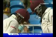 Brett Lee nearly kills a batsman, in test cricket. Scary.