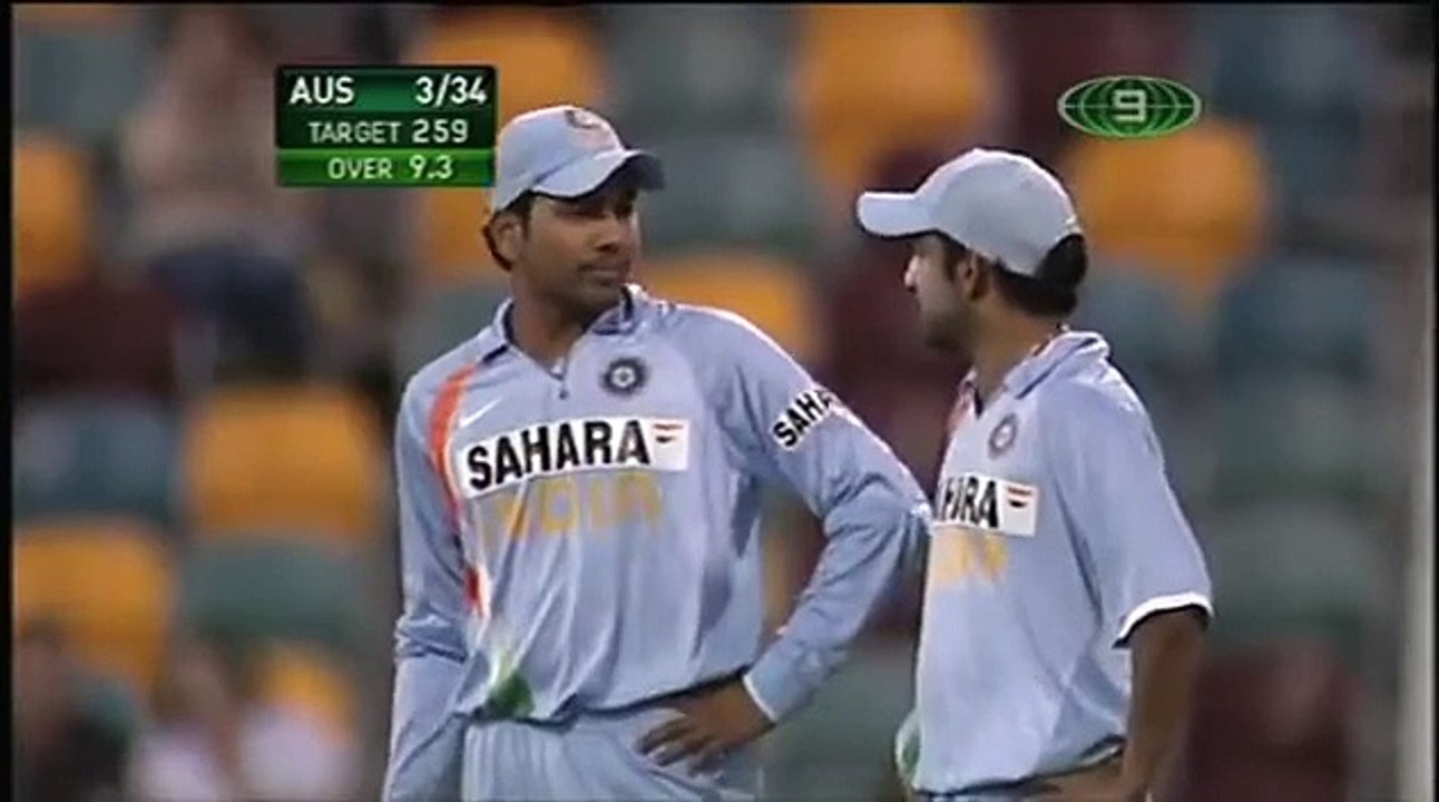 Andrew Symonds smashes a streaker at the cricket. FULL VERSION.