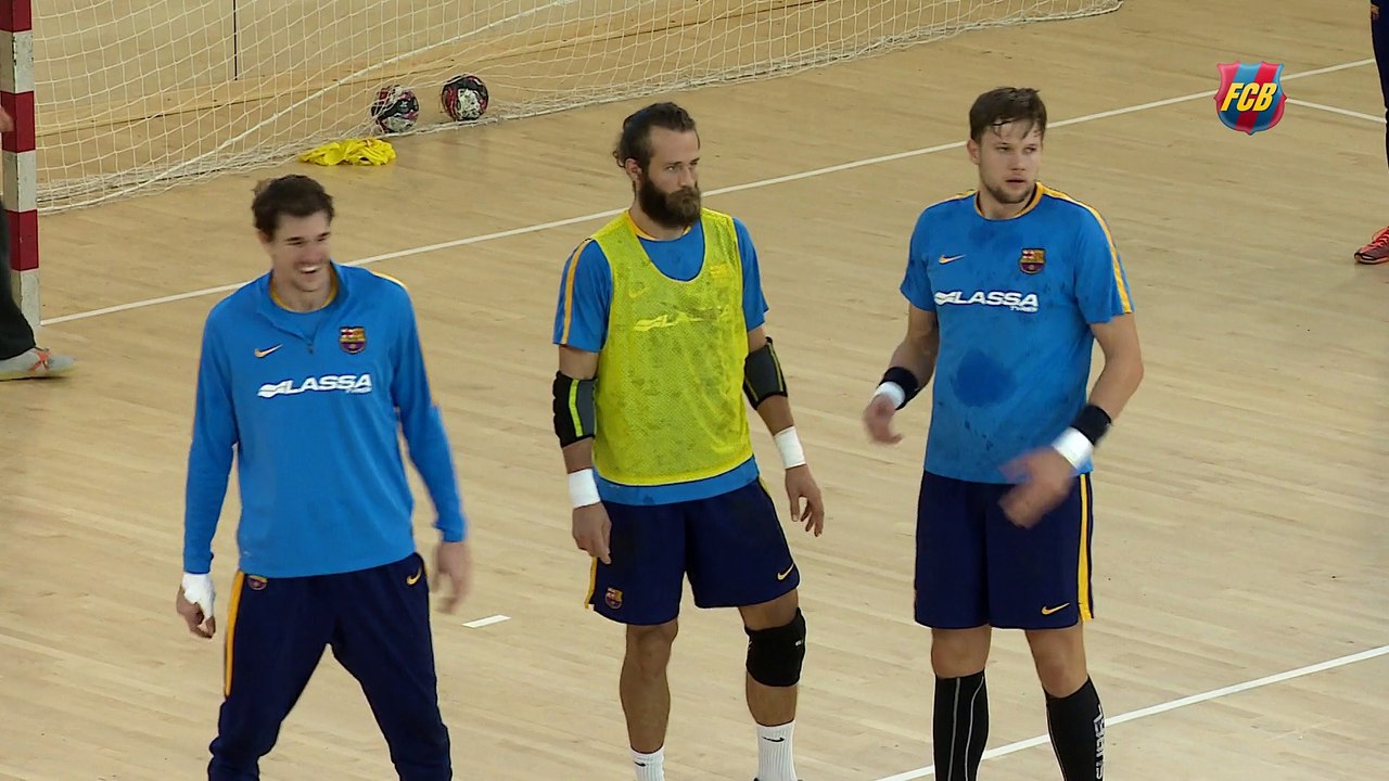 Handbol: Xavi Pascual, prèvia FCB Lassa-KIF Kolding [CAT]