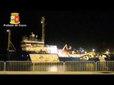 Pozzallo (RG) - Sbarco di migranti, fermati 4 presunti scafisti (23.10.15)
