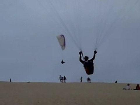 Parapente au bassin d'arcachon