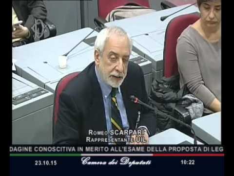 Roma - Protezione autori segnalazioni reati, audizione sindacati ed esperti (23.10.15)