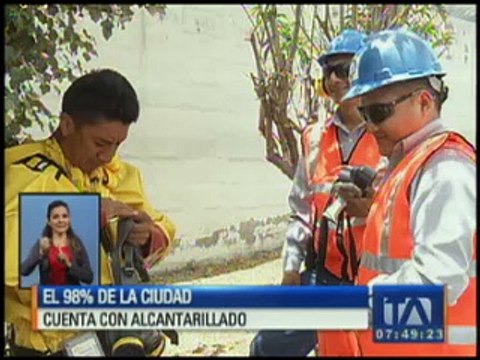 El 98% de Quito cuenta con alcantarillado