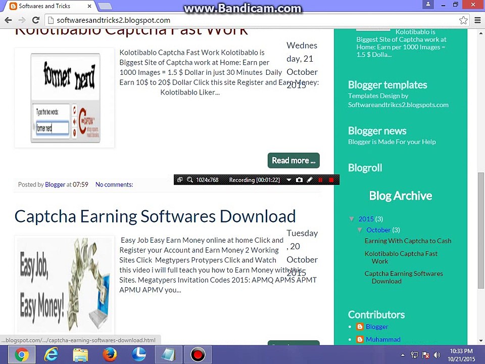Fast Earn With Captcha Software