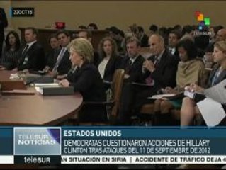 EE.UU.: Hillary Clinton comparece ante el Congreso por el caso Bengasi