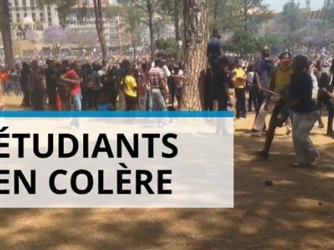 Afrique du Sud : heurts entre policiers et étudiants