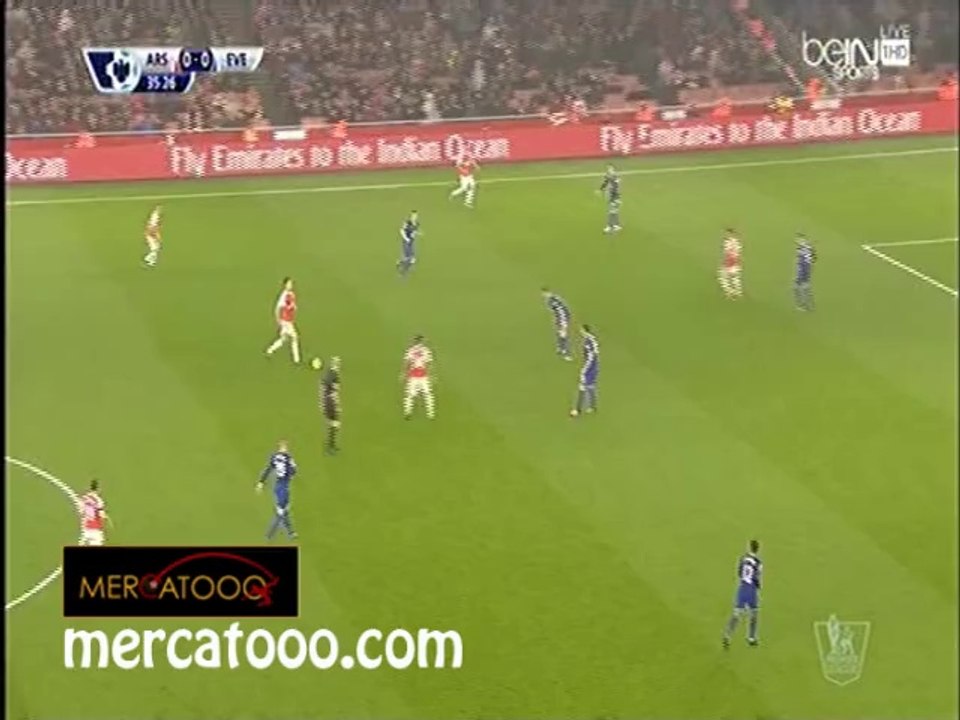 اهداف مباراة - آرسنال 2-1 إيفرتون