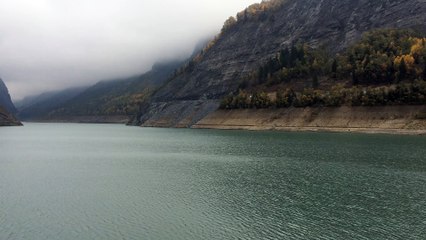 Chambon : la route provisoire a été dégagée à l'explosif début octobre