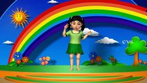 Head shoulders knees and toes - 3D Animation English Nursery Rhymes with lyrics