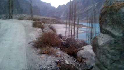 lake attabad silk road