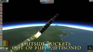 Lets Play Kerbal Space Program (KSP) Episode 2 “Over Powered Mun Rocket”