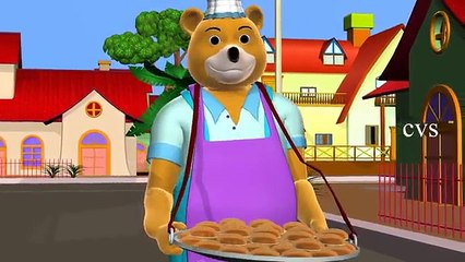 Hot Cross Buns Hot Cross Buns -3D Animation English Nursery Rhyme for children