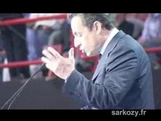 Nicolas Sarkozy à Bercy