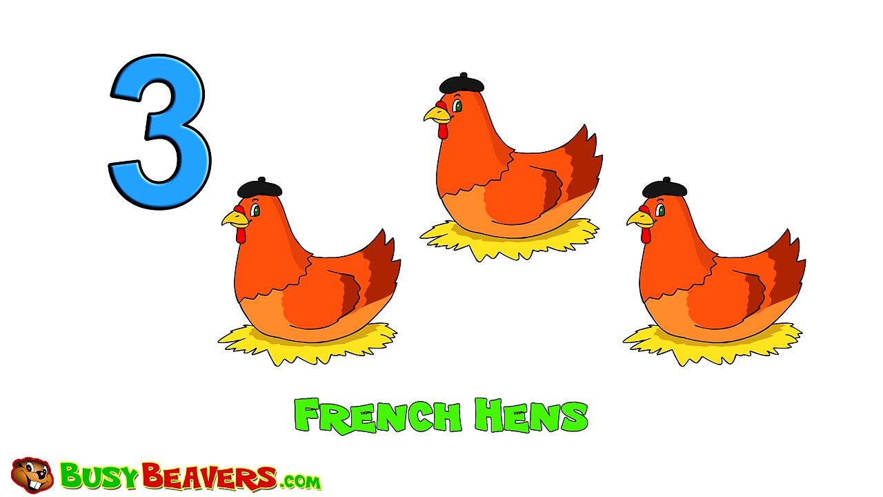 12 Days of Christmas | Busy Beavers Christmas Song, Babies, Toddlers, Preschool Sing-Along