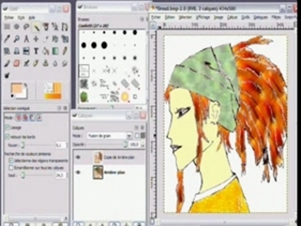 Colorisation DreadGirl