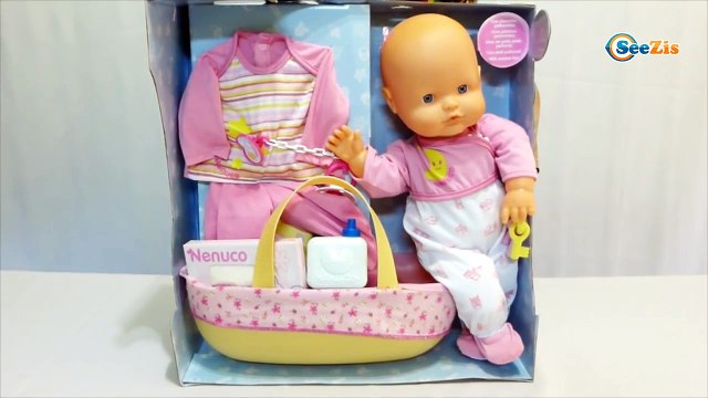 ✔ Кукла Ненуко. Новая Игрушка девушки Юли. Видео для детей - Nenuco Doll. A new toy of girl Julia ✔