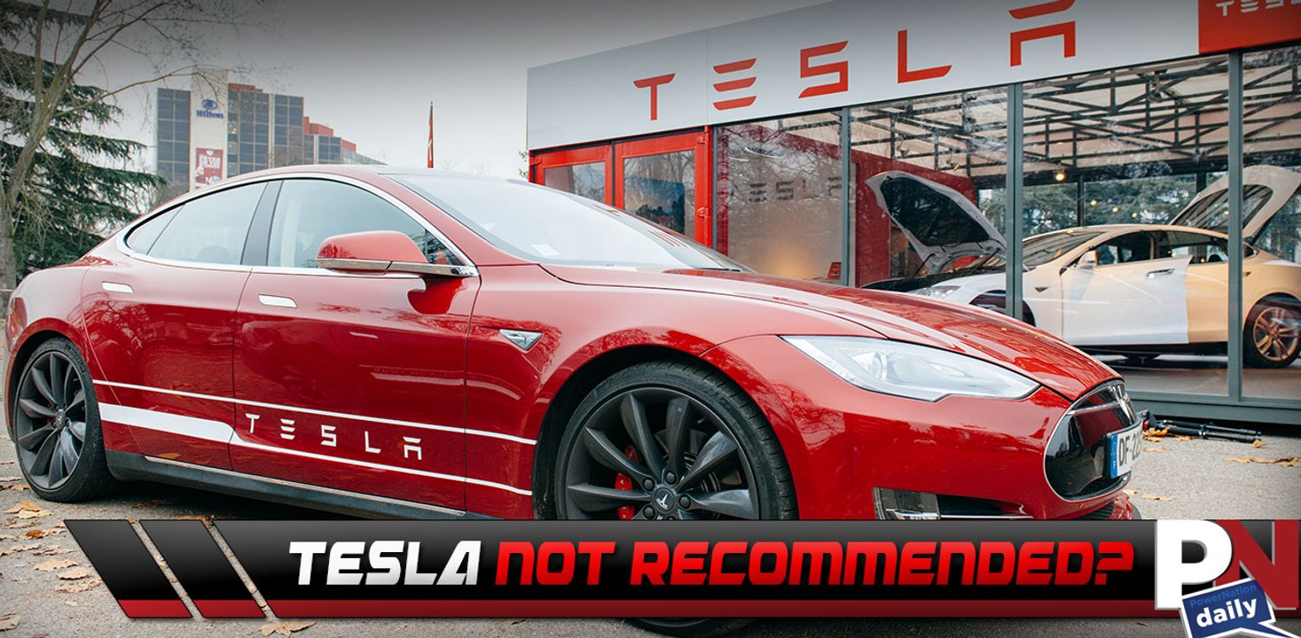 Consumer Reports Says Tesla NOT Recommended