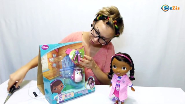 ✔ Доктор Плюшева Кукла. Новая Игрушка девушки Юли. Видео для девочек - A new Doll Doc McStuffins ✔