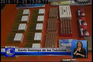 Decomisan más de 1000 municiones en Santo Domingo