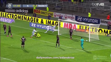 Sergi Darder 1:0 HD | Olympique Lyon v. Toulouse 23.10.2015 HD