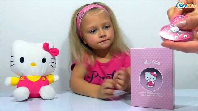 ✔ Игрушка Хелло Китти и Набор Косметики от девочки Ярославы. A cosmetics set for toys Hello Kitty ✔