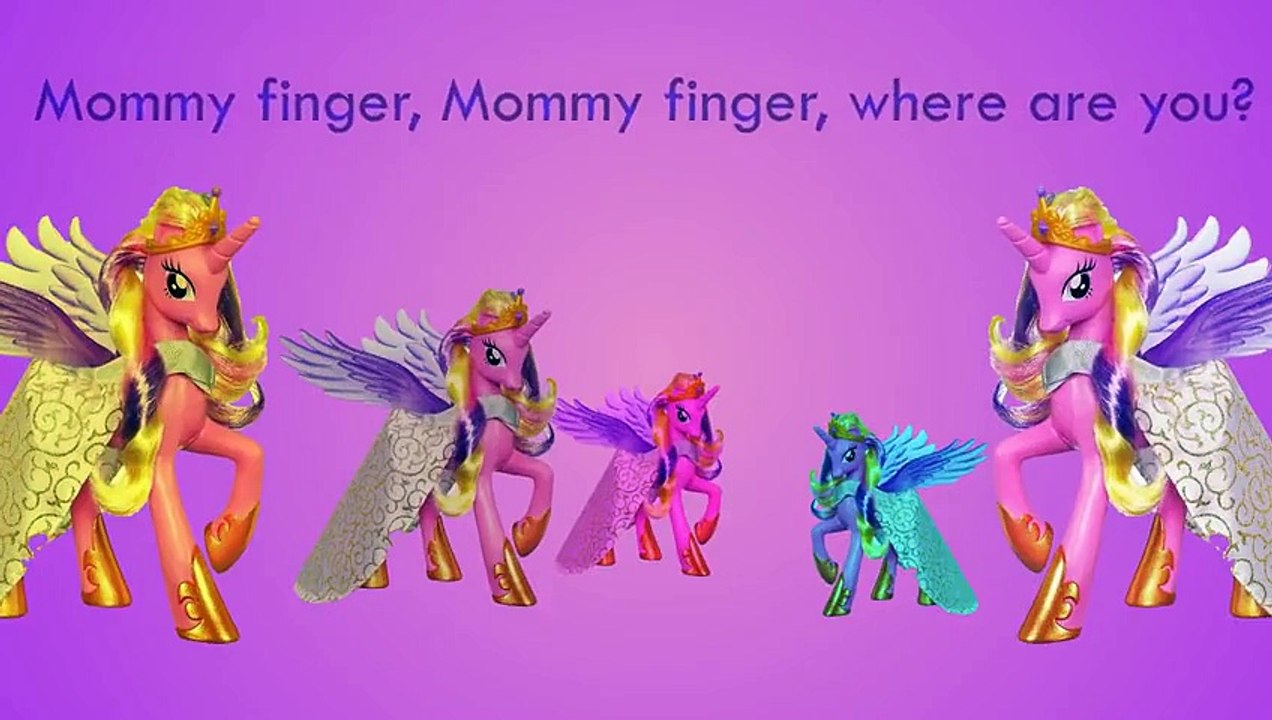 Finger Family MLP | Daddy Finger Daddy Finger | My Little Pony Cartoon Nursery Rhymes