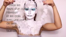 Lufy  STRANGE WHITE QUEEN  Maquillage Halloween facile  Halloween Make Up Easy