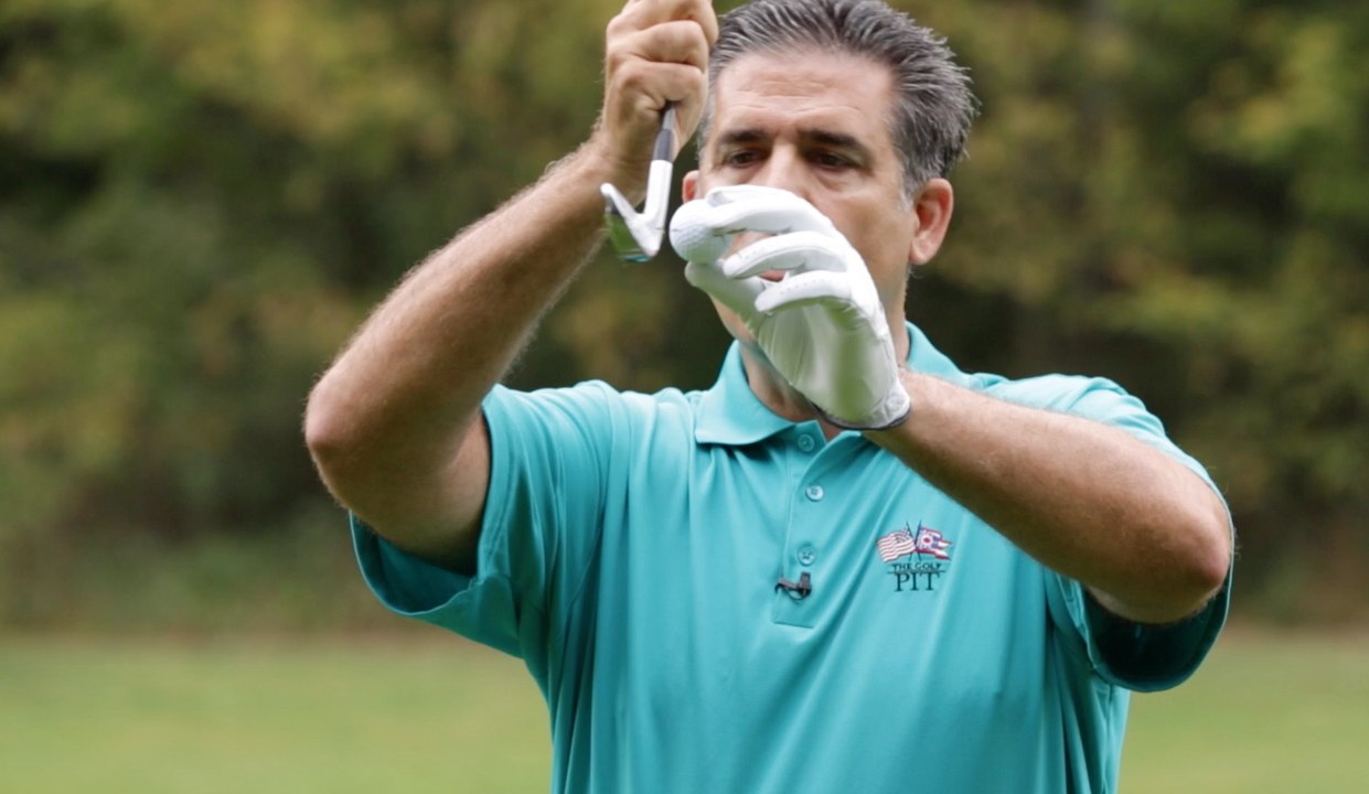 Hitting Down on the Golf Ball