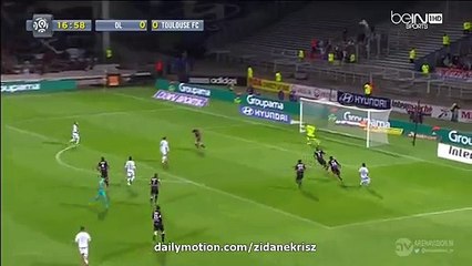 1st Half Goals - Lyon 1-0 Toulouse Ligue 1 ---- 23.10.2015 ----- HD