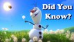 True Facts You Didnt Know About Disneys Frozen