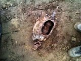 OLD ENGINE DISCOVERED DURING METAL DETECTING IN OLD FRONTLINE WW II CLOSE TO THE BALTIC SEA