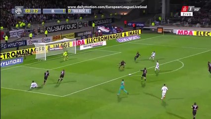 Mathieu Valbuena 2:0 | Lyon - Toulouse 23.10.2015 HD