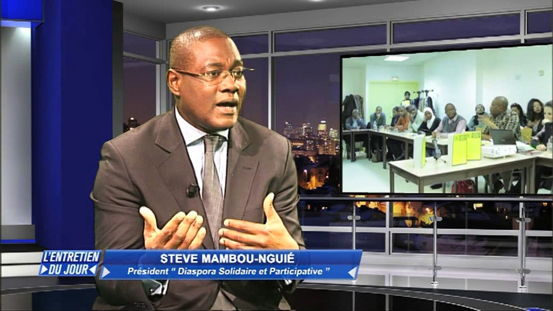 Entretien du Jour avec STEVE MAMBOU 231015