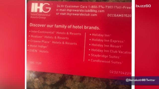 InterContinental Hotels Group prints phone sex number on customer loyalty cards