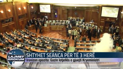 SHTYHET SEANCA PËR TË 3 HERË