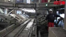 Métro de Rennes : visite à bord du tunnelier