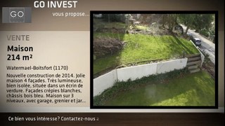 A vendre - Maison - Watermael-Boitsfort (1170) - 214m²
