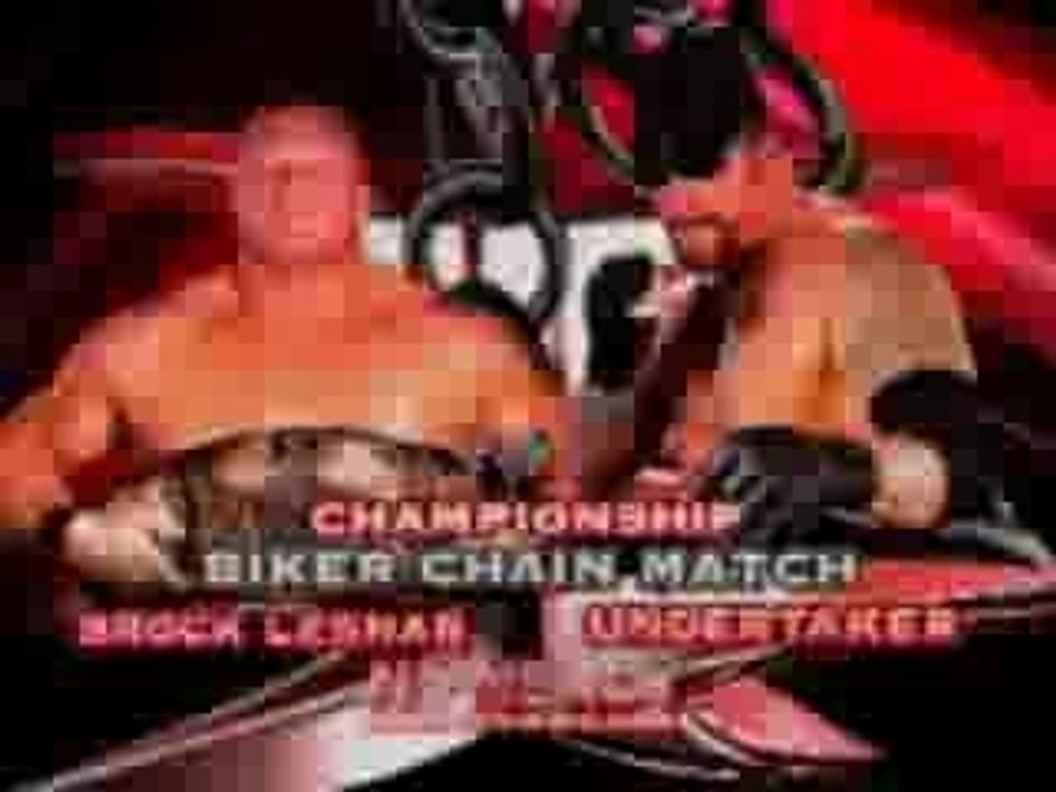 Lesnar vs undertaker promo