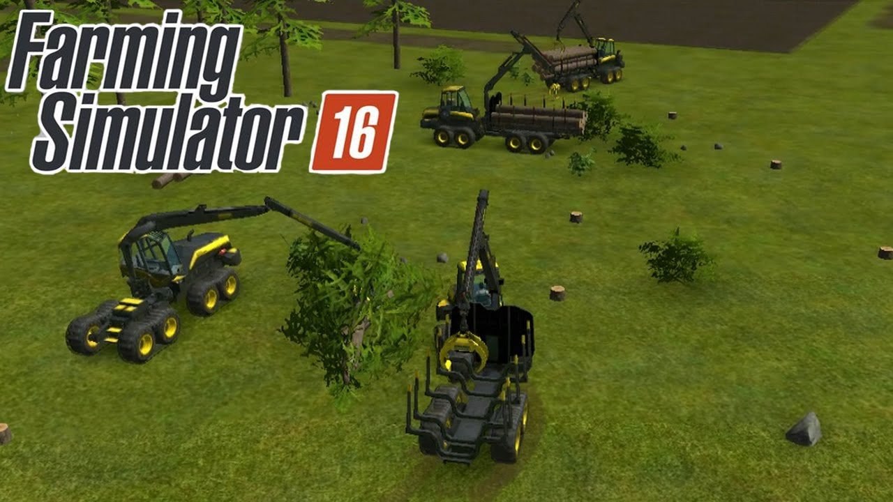 Farming Simulator 16 #Silvicultura Automatizada