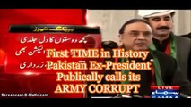 Indians Cant Believe : Pakistan Ex President Publicly calls its ARMY CORRUPT | Alle Agba