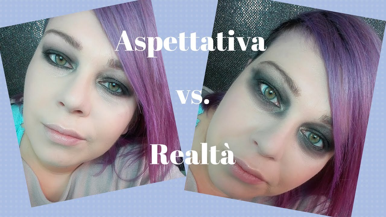 Aspettativa vs Realtà   Smokey eyes