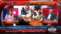 Najam Sethi in Gharida Farooqi show