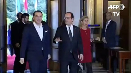 Francia apoyará a Grecia en renegociación de deuda