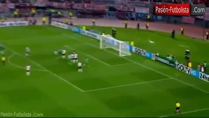 Gol de Leonardo Pisculichi de Tiro libre  River Plate vs Chapecoense 3 1  Copa Sudamericana  2015