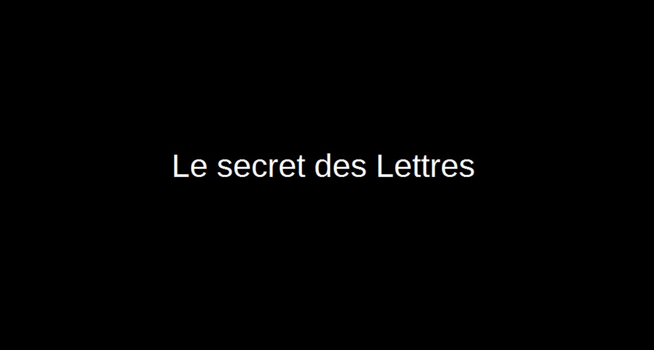 Le secret des lettres... Par : Lucifer-Pandore-L'antéchrist