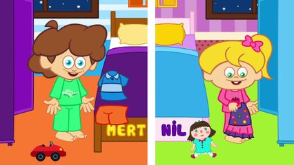 KOŞ KENDİ YATAĞINA - Sevimli Dostlar Eğitici Çizgi Film Çocuk Şarkıları Videoları