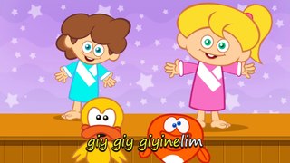 GİY GİY GİYİNELİM - Sevimli Dostlar Eğitici Çizgi Film Çocuk Şarkıları Videoları