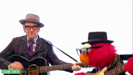 Sesame Street: Elvis Costello & Elmo Monster Went and Ate My Red 2