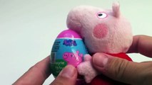 Surprise eggs Peppa Pig Kinder Surprise egg unwrapping toys and candies unboxingsurpriseeg