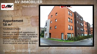 A vendre - Appartement - TOURNAI (7500) - 58m²